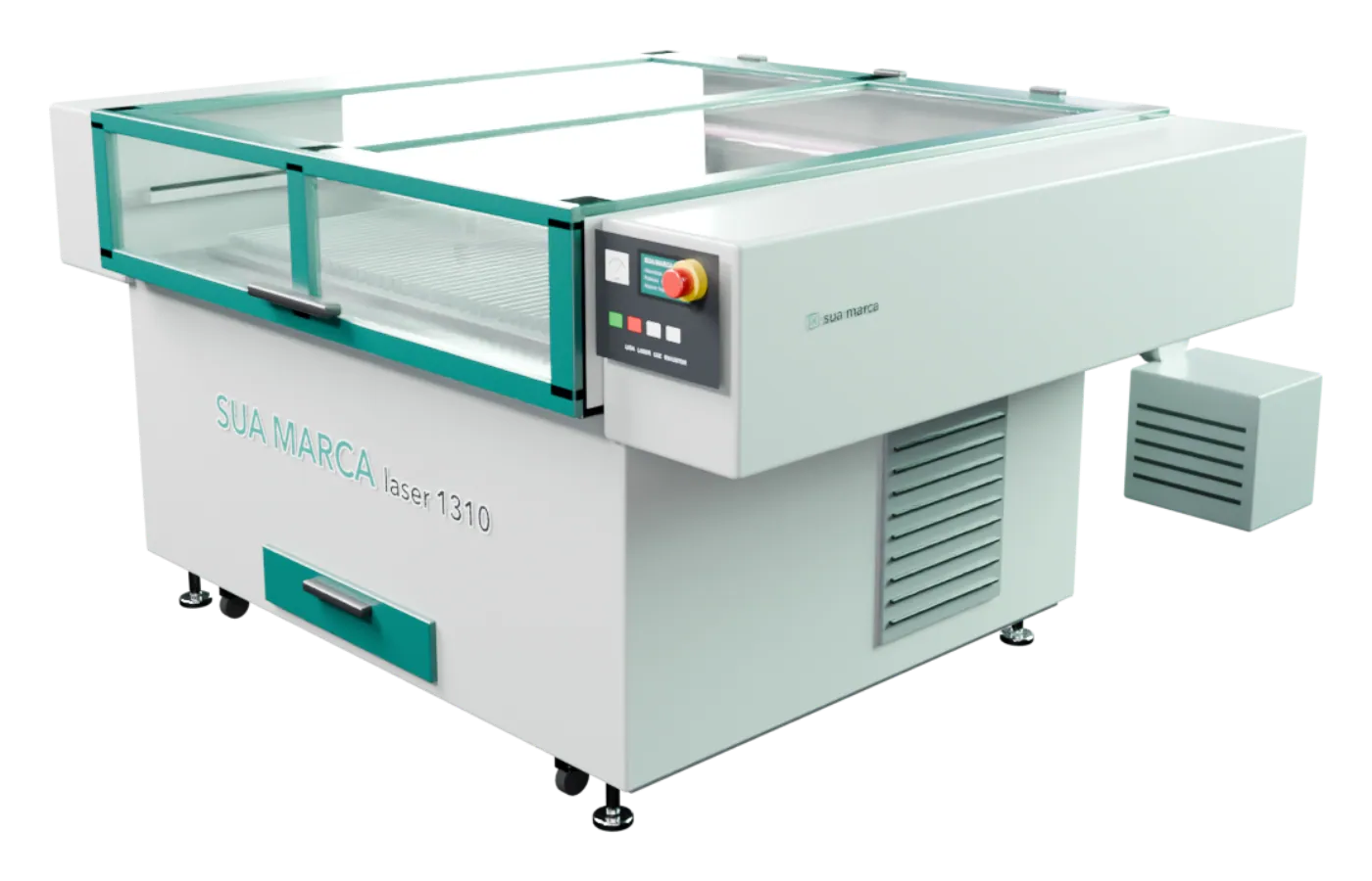 Laser CO₂ fechada